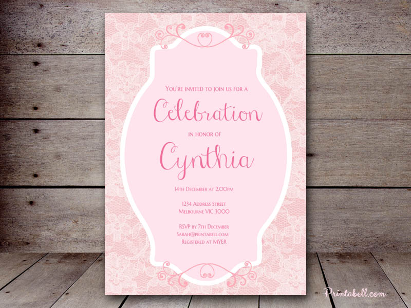 Editable Bridal Shower Invitations – Page 2 – Printabell • Create