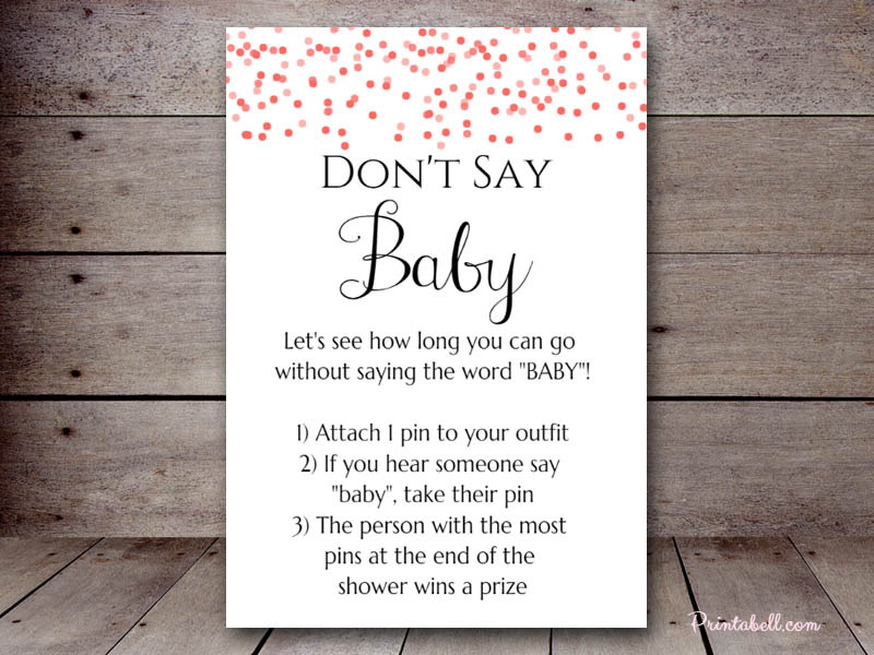 Don’t Say Baby – Printabell • Create