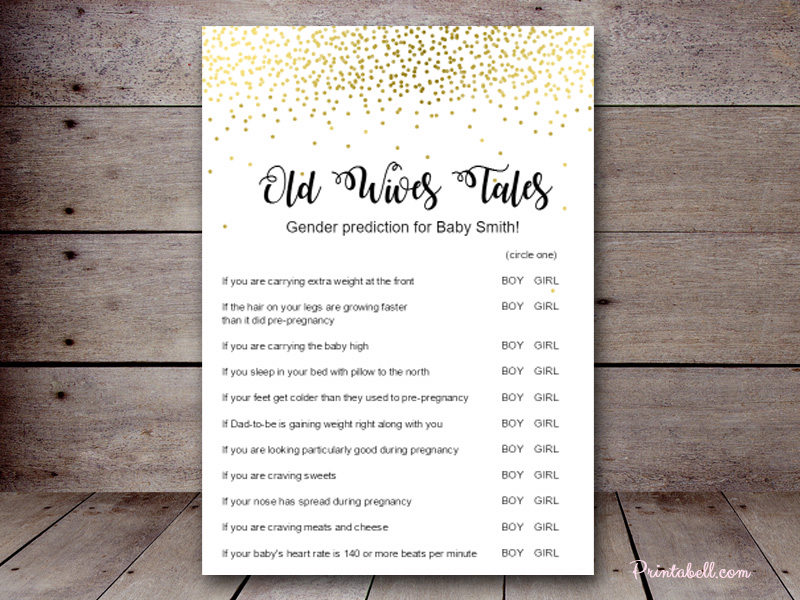 Old Wives Tales – Printabell • Create